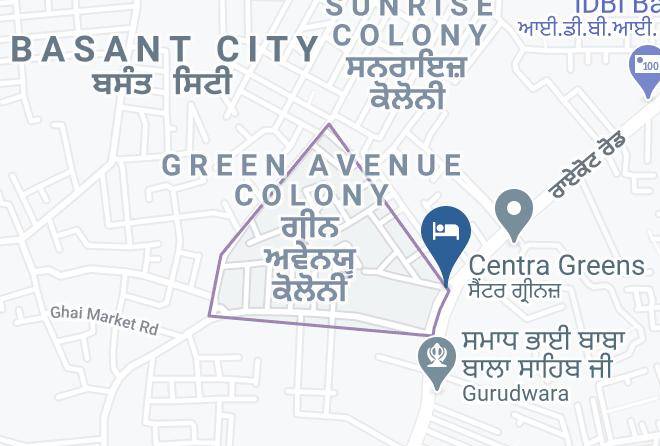 Ludhiana - Hotel Kohinoor Palace & Banquets Maps