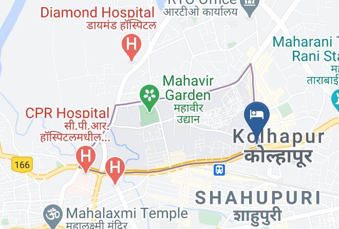 Hotel Kohinoor Square Map