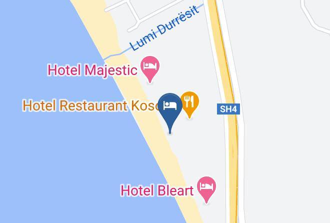 Durres - Hotel Kojku Maps