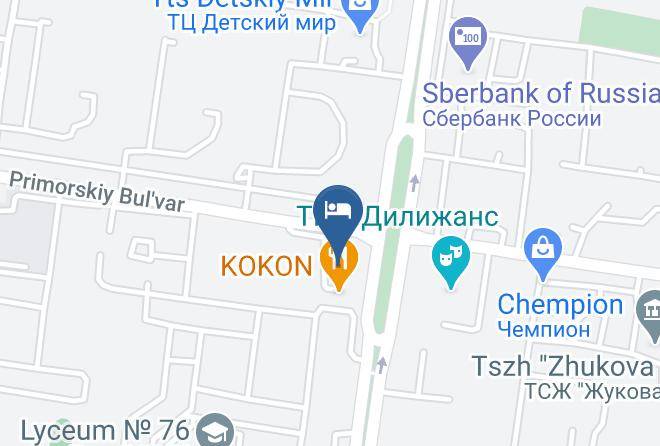 Tol Yatti - Hotel Kokon Maps