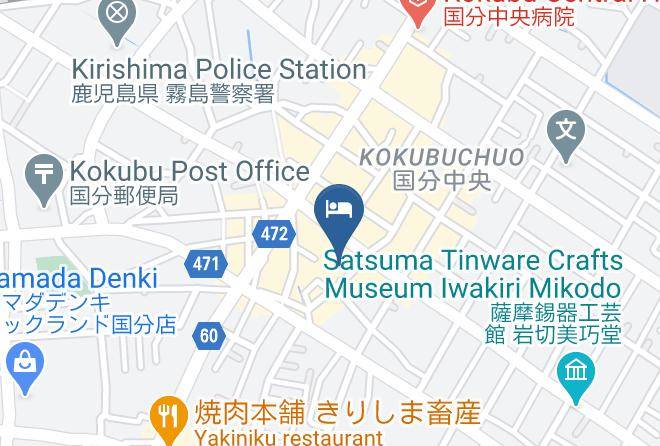 Hotel Kokubuso Map