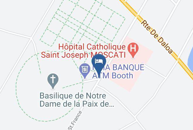 Yamoussoukro - Hotel Kolia Maps