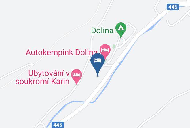 Bruntal - Hotel Koliba Maps