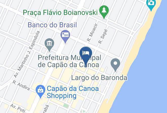 Capao Da Canoa - Hotel Kolman Maps