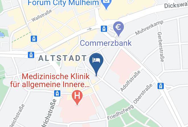 Mulheim An Der Ruhr - Hotel Kolner Hof Maps