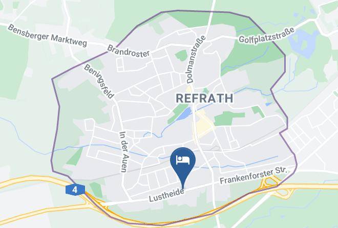 Rheinisch Bergischer Kreis - Hotel Kolner Hof Refrath Maps