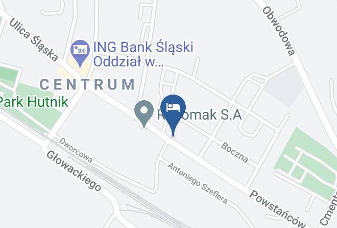 Siemianowice Slaskie - Hotel Kolodziej Maps