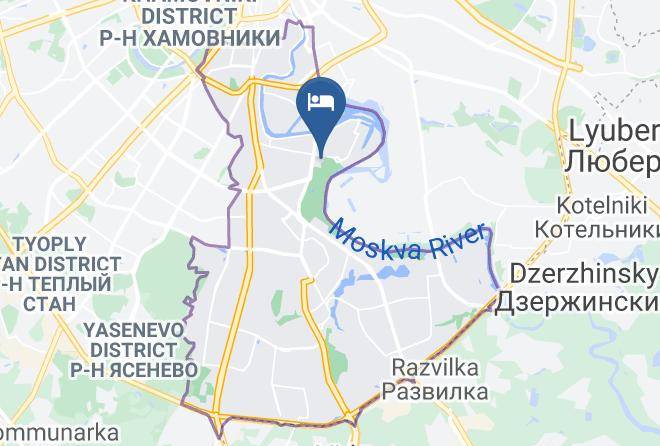 Moscow - Hotel Kolomenskoye Maps