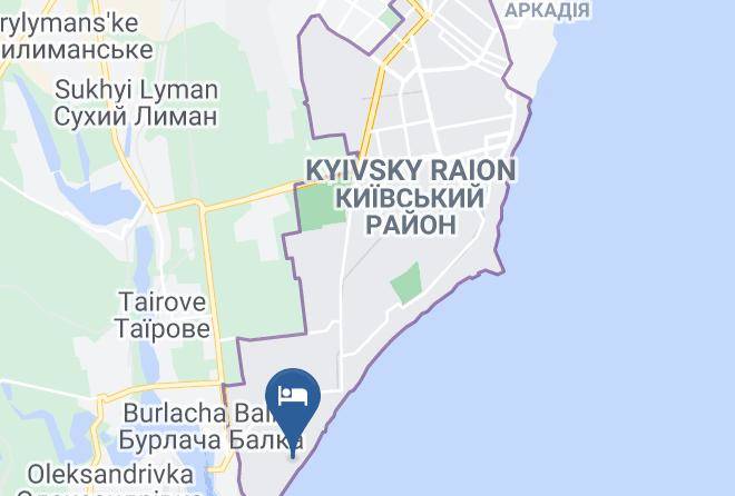 Ovidiopol Raion - Hotel Kolyada Maps