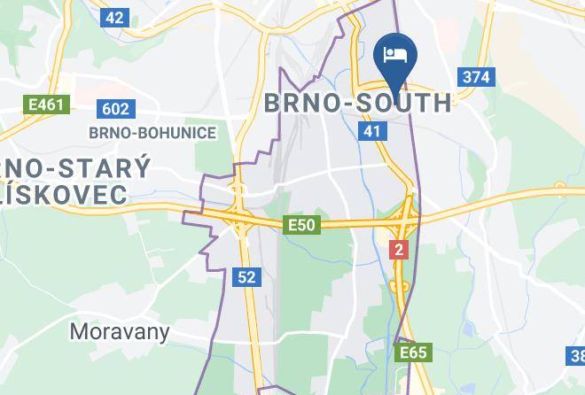 Brno - Hotel Komarov Maps