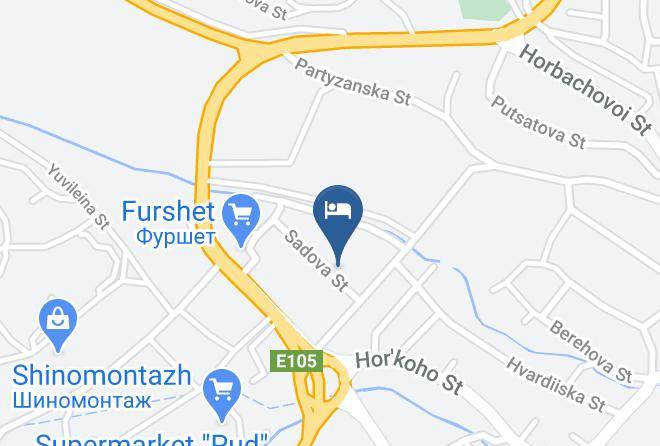 Alushta - Hotel Komfort Alushta Maps