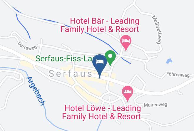 Landeck - Hotel Komperdell Maps