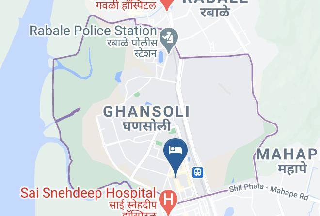 Navi Mumbai - Hotel Konark Inn Maps