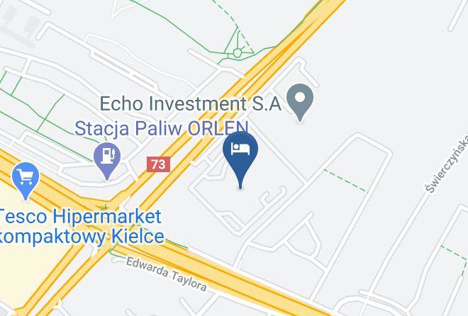 Kielce - Hotel Kongresowy Maps