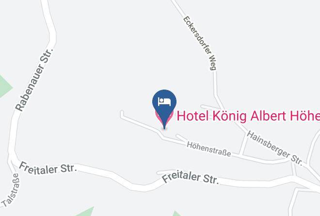 Sachsische Schweiz Osterzgebirge - Hotel Konig Albert Hohe Maps