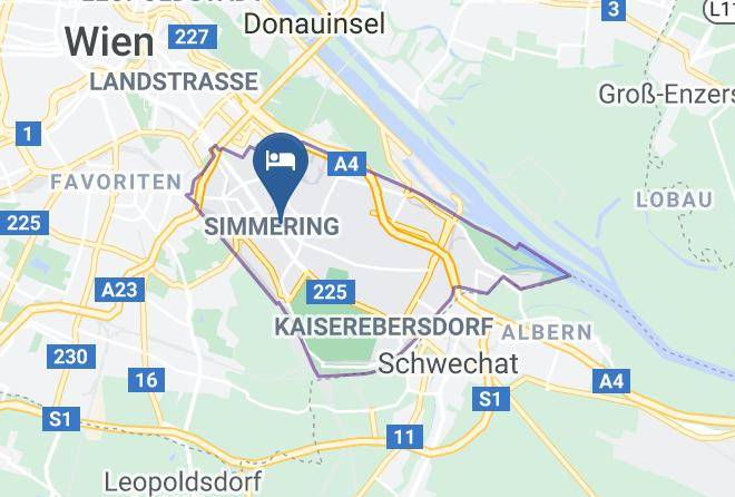 Vienna Simmering - Hotel Konig Maps