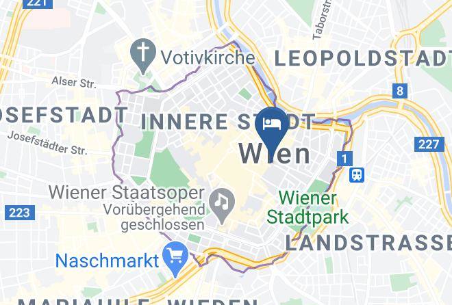 Vienna - Hotel Konig Von Ungarn Maps
