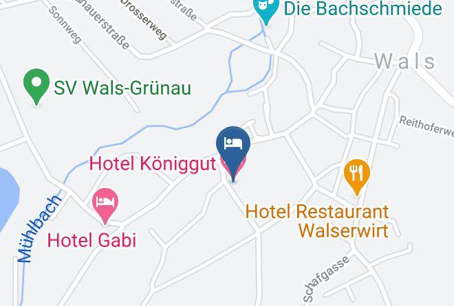 Salzburg Umgebung - Hotel Koniggut Maps
