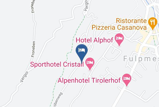 Innsbruck Land - Hotel Konigsblick Fulpmes Maps