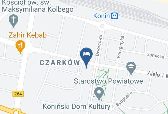 Konin - Hotel Konin Maps