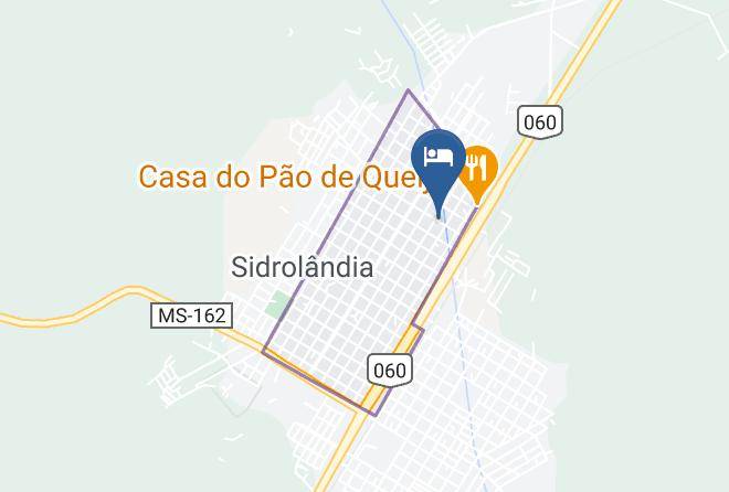 Sidrolandia - Hotel Konquista Sidrolandia Maps