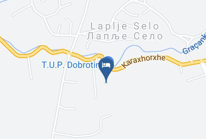 Gracanica - Hotel Konstantin Maps