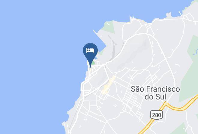 Sao Francisco Do Sul - Kontiki Hotel Maps