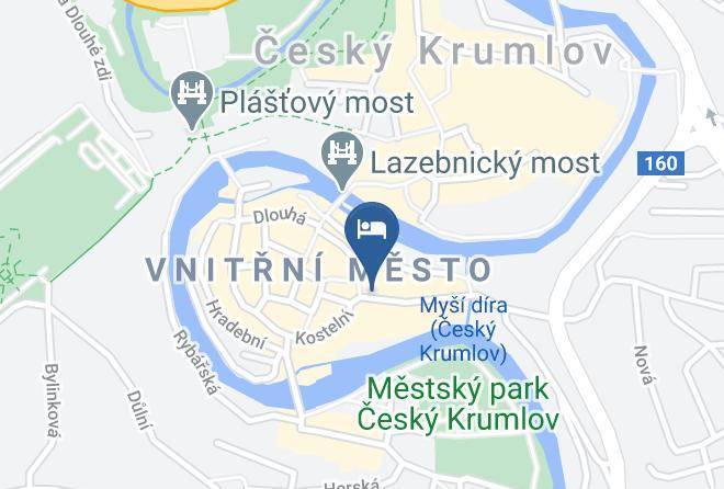 Cesky Krumlov - Hotel Konvice Maps