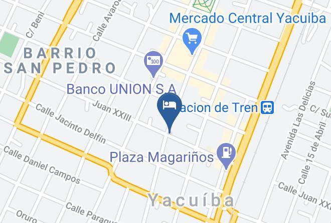 Gran Chaco - Hotel Kooguazu Maps