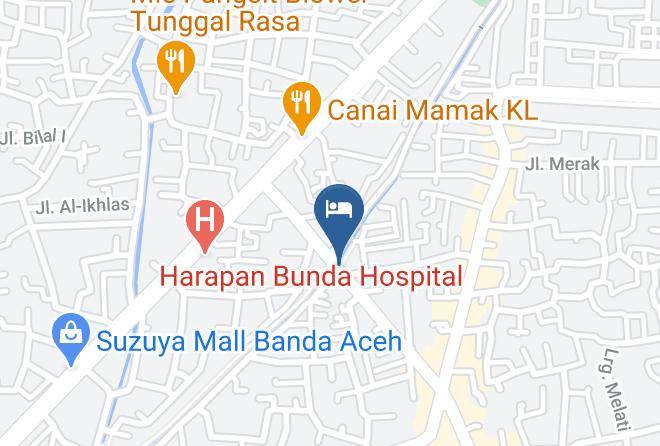 Hotel Koperasi Map