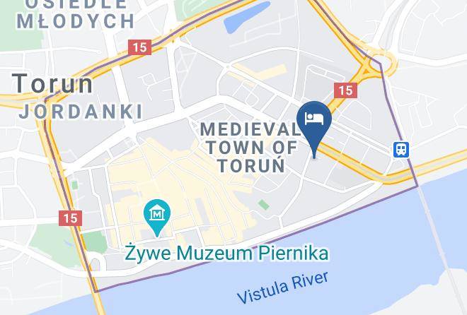 Torun - Hotel Kopernik Maps