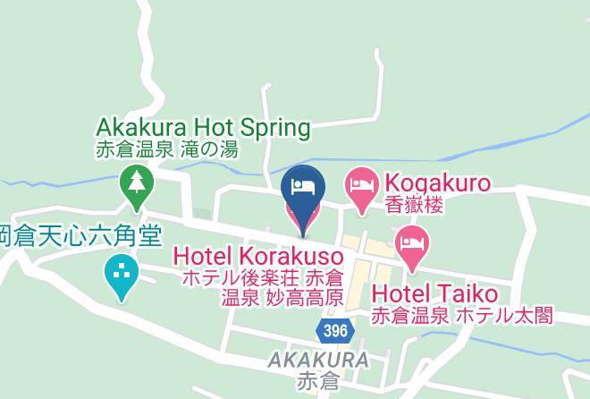 Myoko City - Hotel Korakuso Maps
