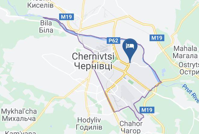 Chernivtsi - Hotel Koral Maps