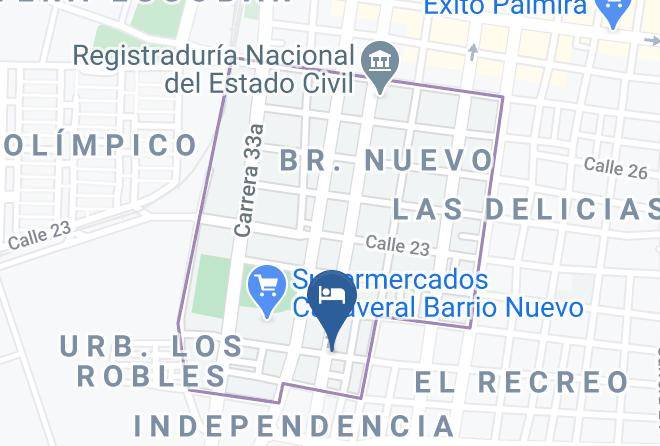 Palmira - Hotel Koral Maps