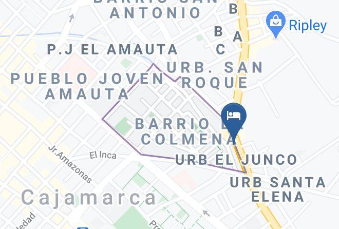 Cajamarca - Hotel Korimarka Maps