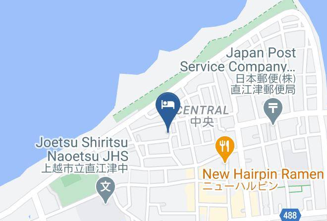 Joetsu City - Hotel Korin Maps