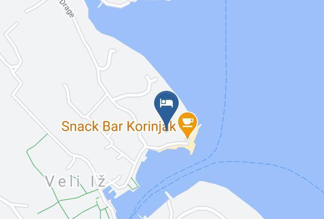 Zadar - Hotel Korinjak Maps