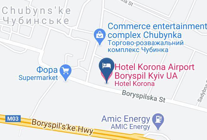 Boryspil Raion - Hotel Korona Airport Boryspil Kyiv Ua Maps