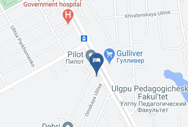 Ulyanovsk - Hotel Korona Maps