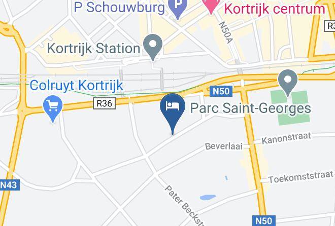 West Flanders - Hotel Kortrijk Maps