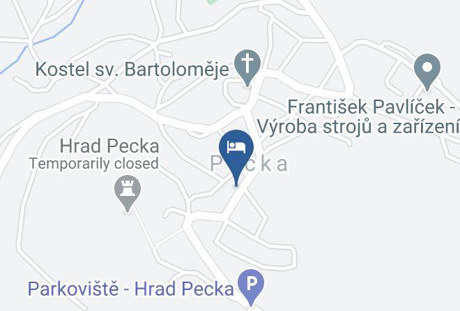 Jicin - Hotel Koruna Maps
