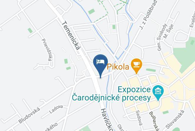Sumperk - Hotel Koruna Maps