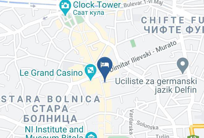 Bitola - Hotel Korzo Maps