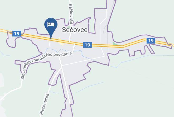 Trebisov - Hotel Korzo Maps