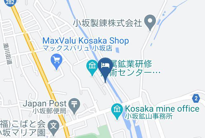 Kosaka Townkazuno District - Hotel Kosaka Gold Palace Maps