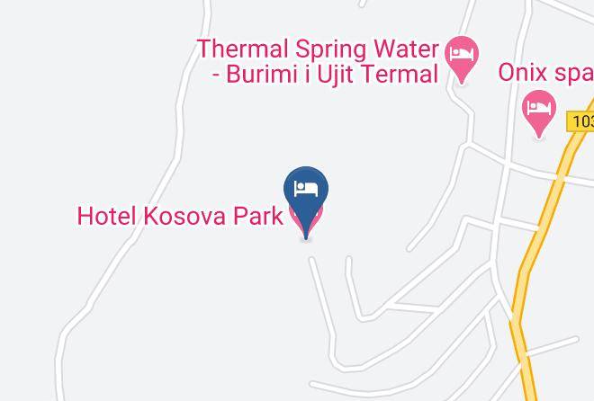 Istog - Hotel Kosova Park Maps