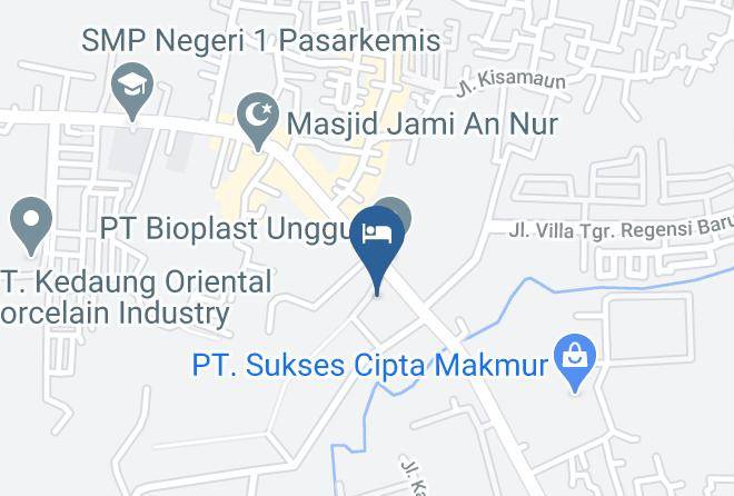 Tangerang Regency - Hotel Kost Mama Maps
