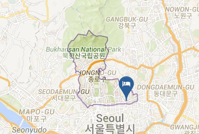 Jongnogu - Hotel Kota Maps