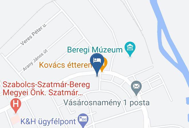 Vasarosnameny - Hotel Kovacs Superior Maps
