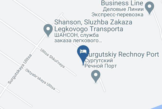 Surgut - Hotel Kovcheg Maps